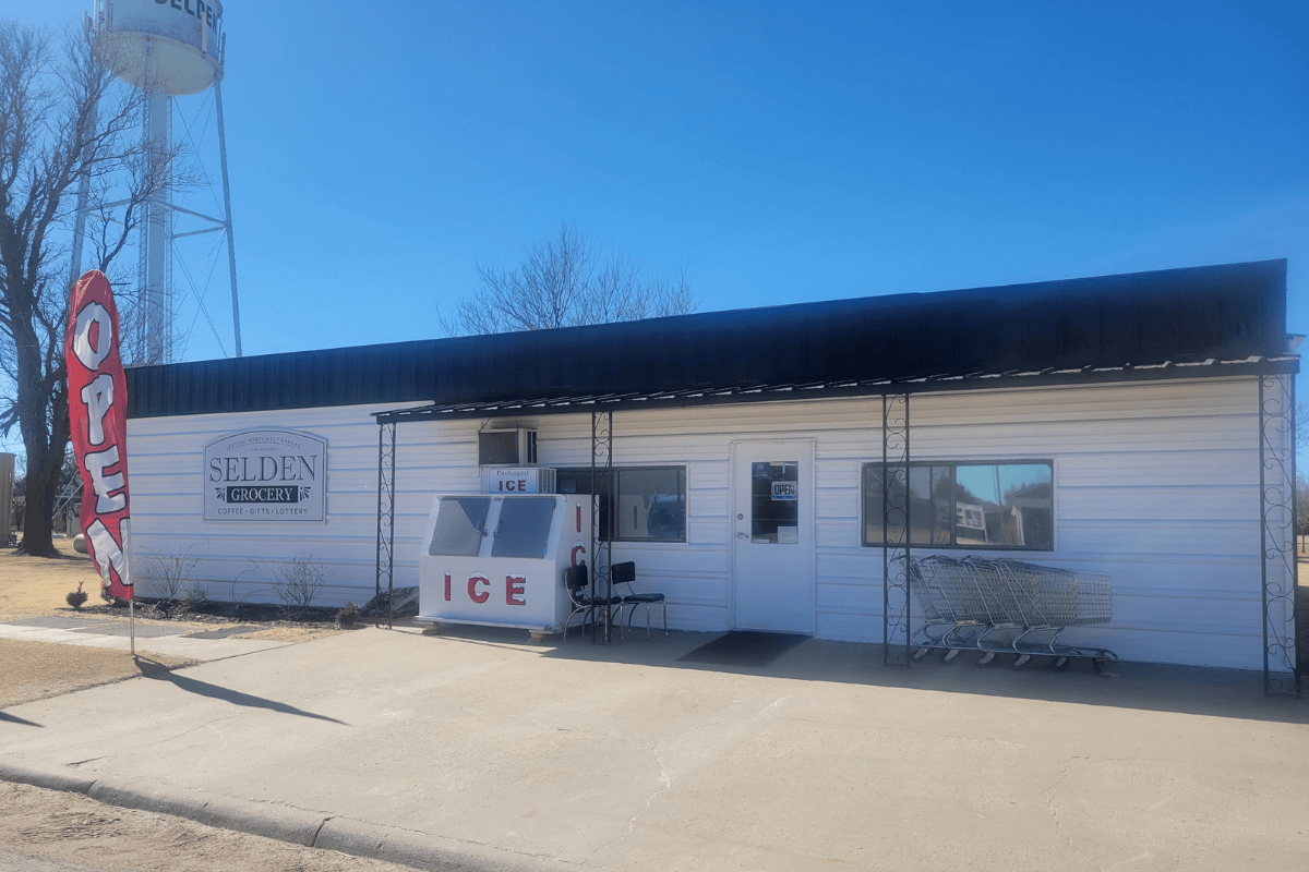 Storefront of Selden Grocery